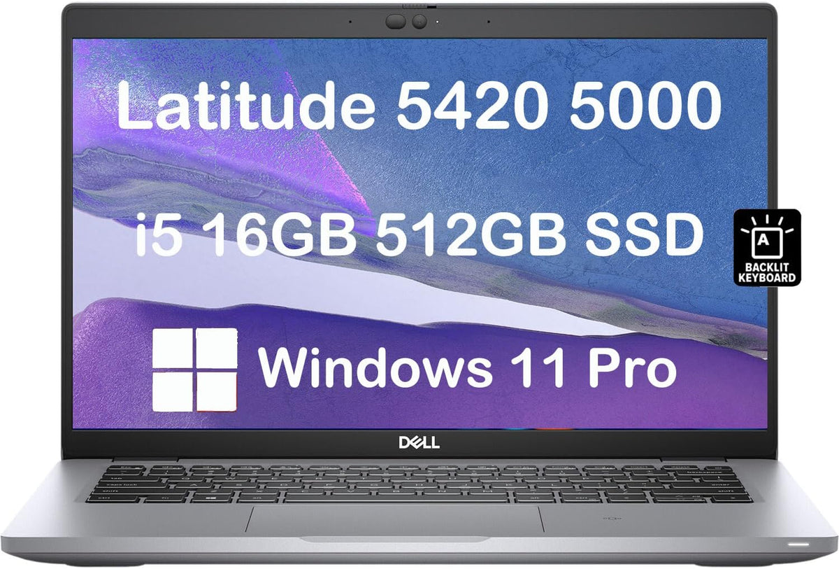 14" FHD Laptop Intel Core i5 16GB RAM 512GB SSD Gray I11555