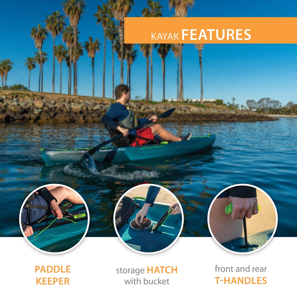 123 inch Sit-on-Top Kayak C4754