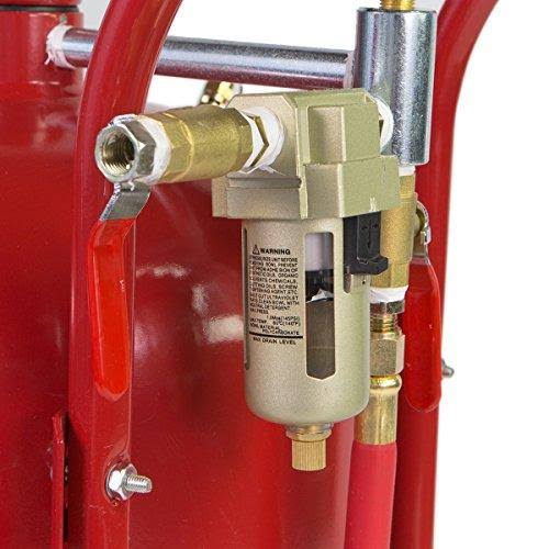 Red 10 Gallon Air Sand Blaster X400