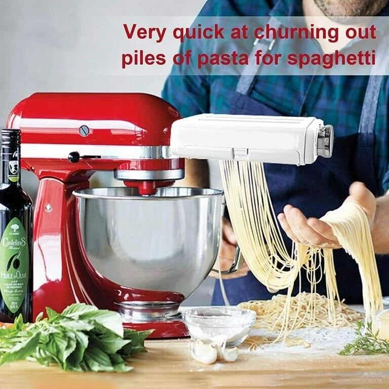 Pasta Maker Attachment for KitchenAid Stand Mixers 3 in 1 Set E1547