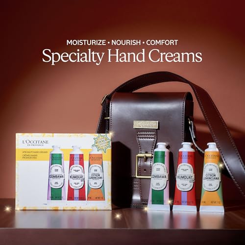 Hand Cream Trio, Peony, Lemon & Vanilla, Travel-Sized Moisturizing Minis P83202