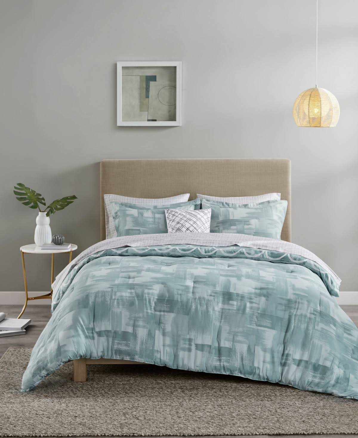 Cal King Reversible Bedding Set U129329