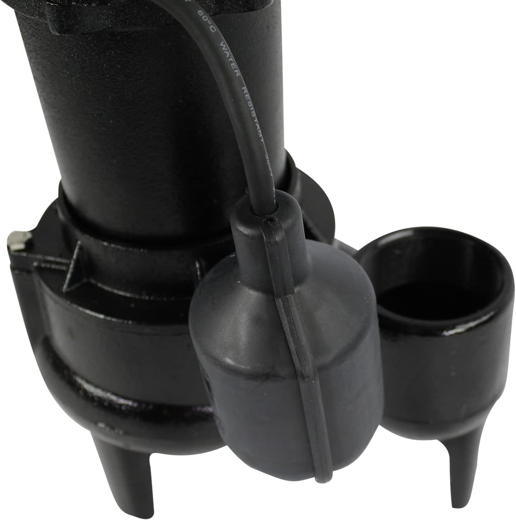 Cast Iron Sewage Pump with Tether Float Switch I8184
