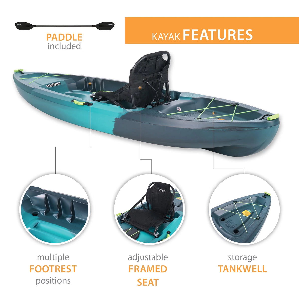 123 inch Sit-on-Top Kayak C4754