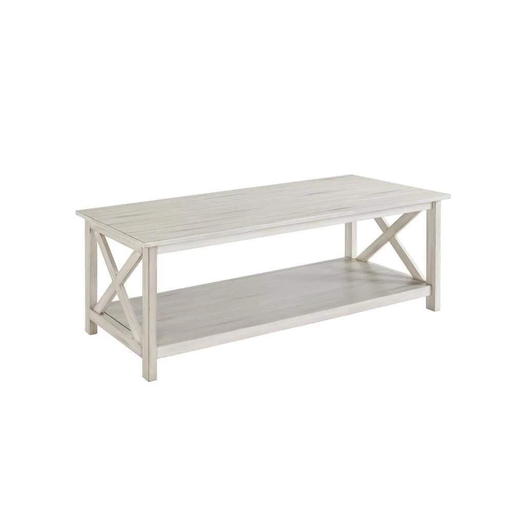 Antique White Coffee Table X3623
