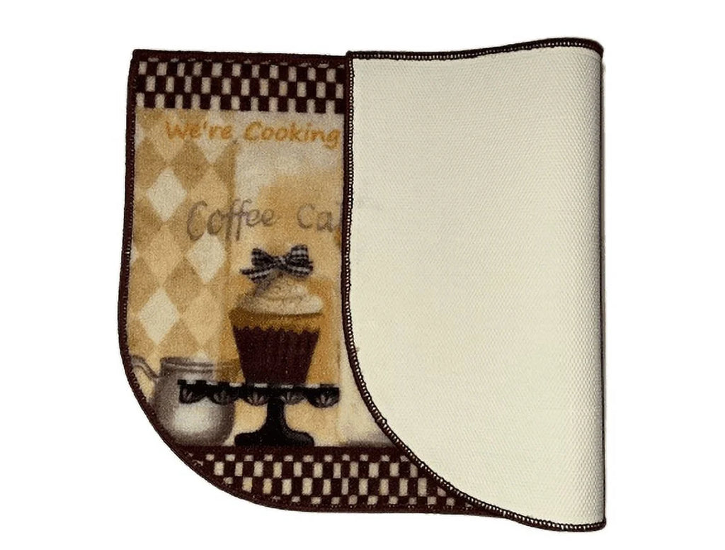 3 PC Multicolor Machine Washable Runner Rug Set K7133