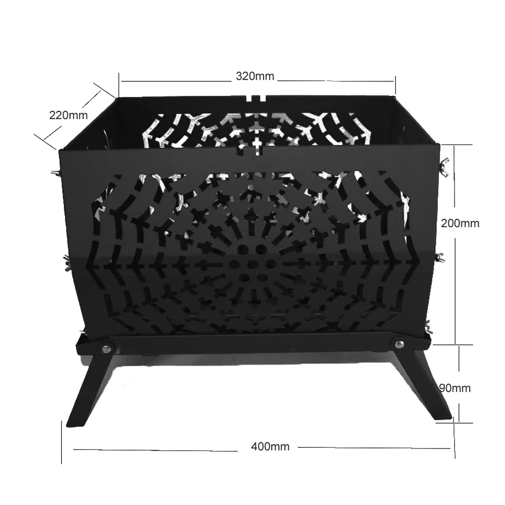 Campfire Stand Portable Wood Burning Camp Stove E350
