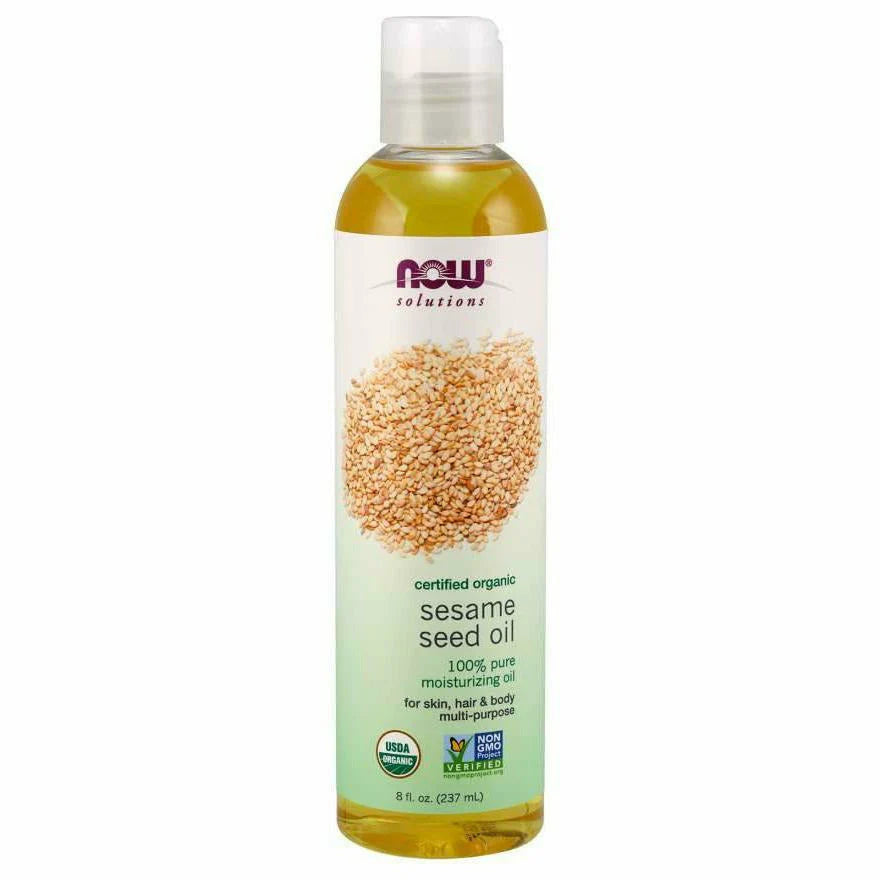 Organic Sesame Seed Oil 8 fl oz H740