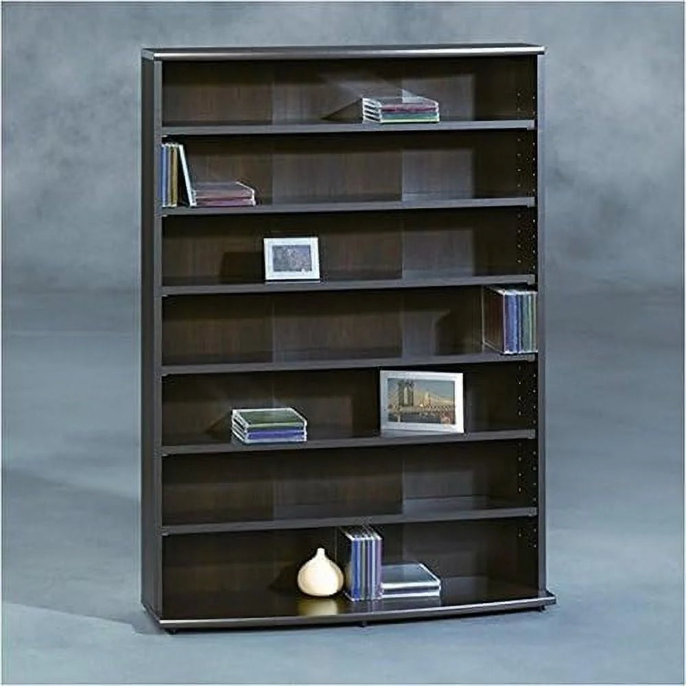 Cinnamon Cherry Multimedia Storage Rack C64635
