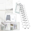 Wall Mounted Telescopic Foldable Attic Ladder 12 Steps B719