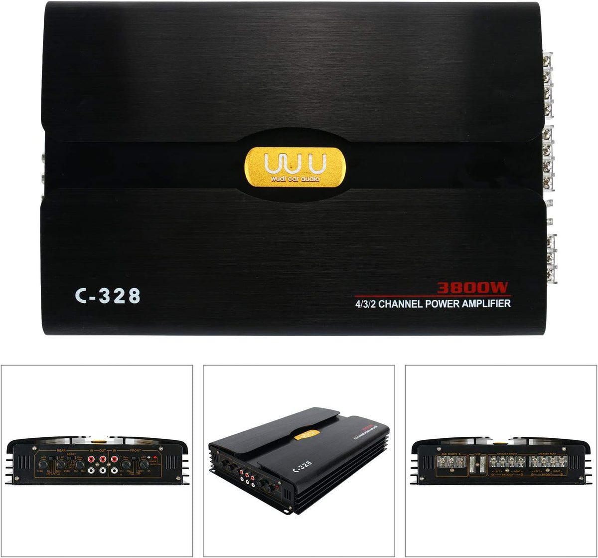 12V 4 Channel Car Audio Amplifier B185144