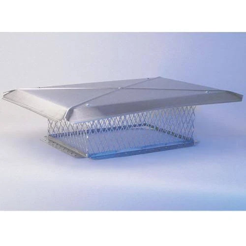 13x22 x 24x22 Stainless Steel Multi-Flue Cap 3/4x22 Mesh H4725