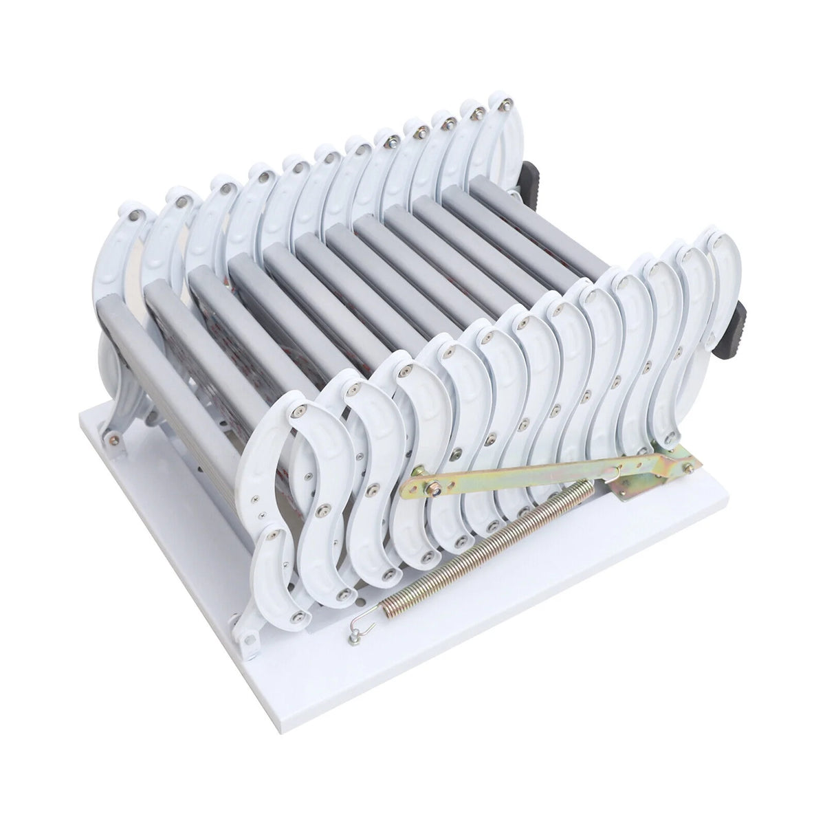 Wall Mounted Telescopic Foldable Attic Ladder 12 Steps B719