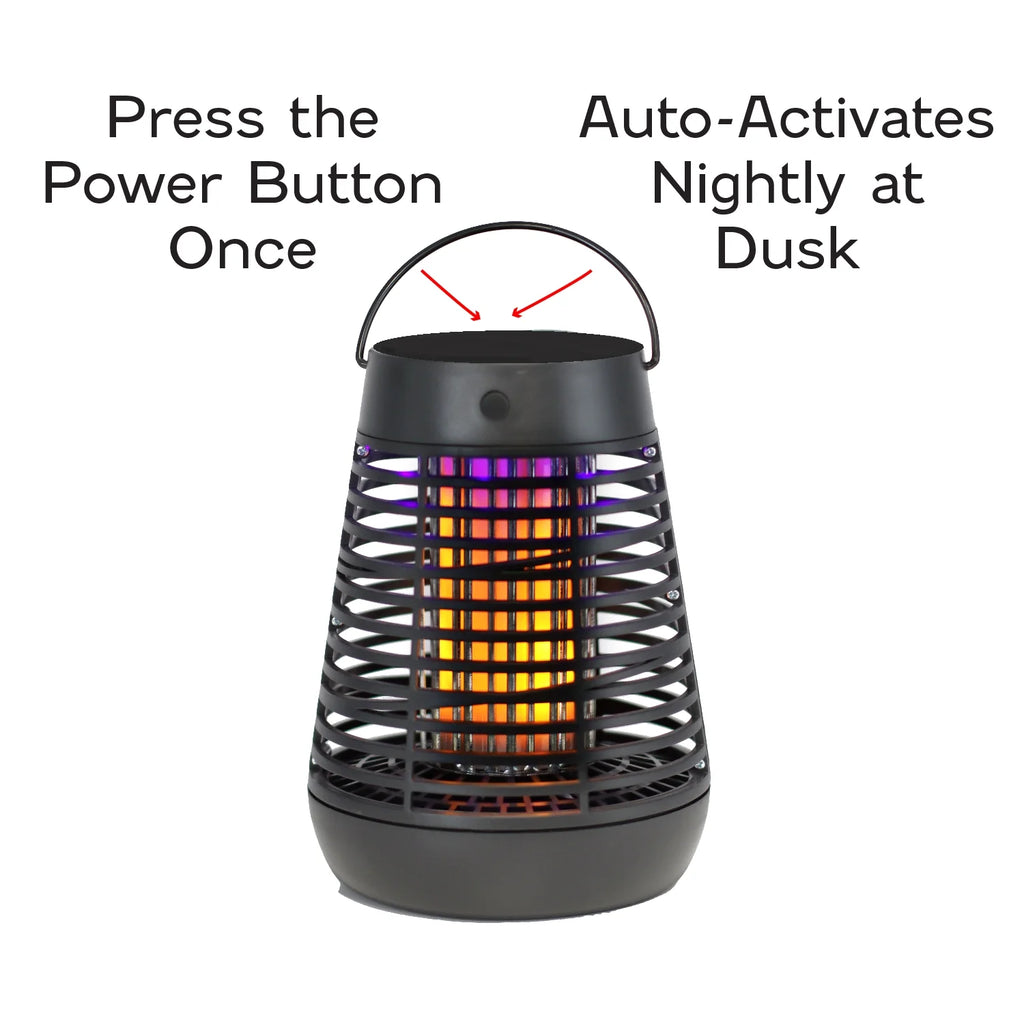 Black Portable Bug Zapper Torch X567183