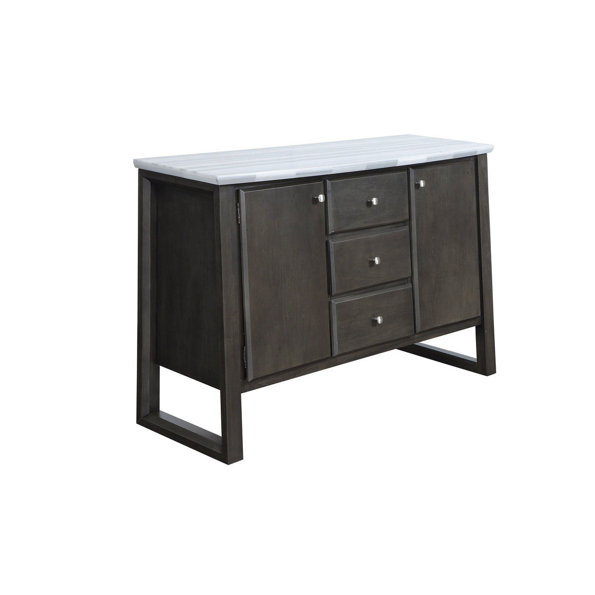 Marble Gray Oak Server E825