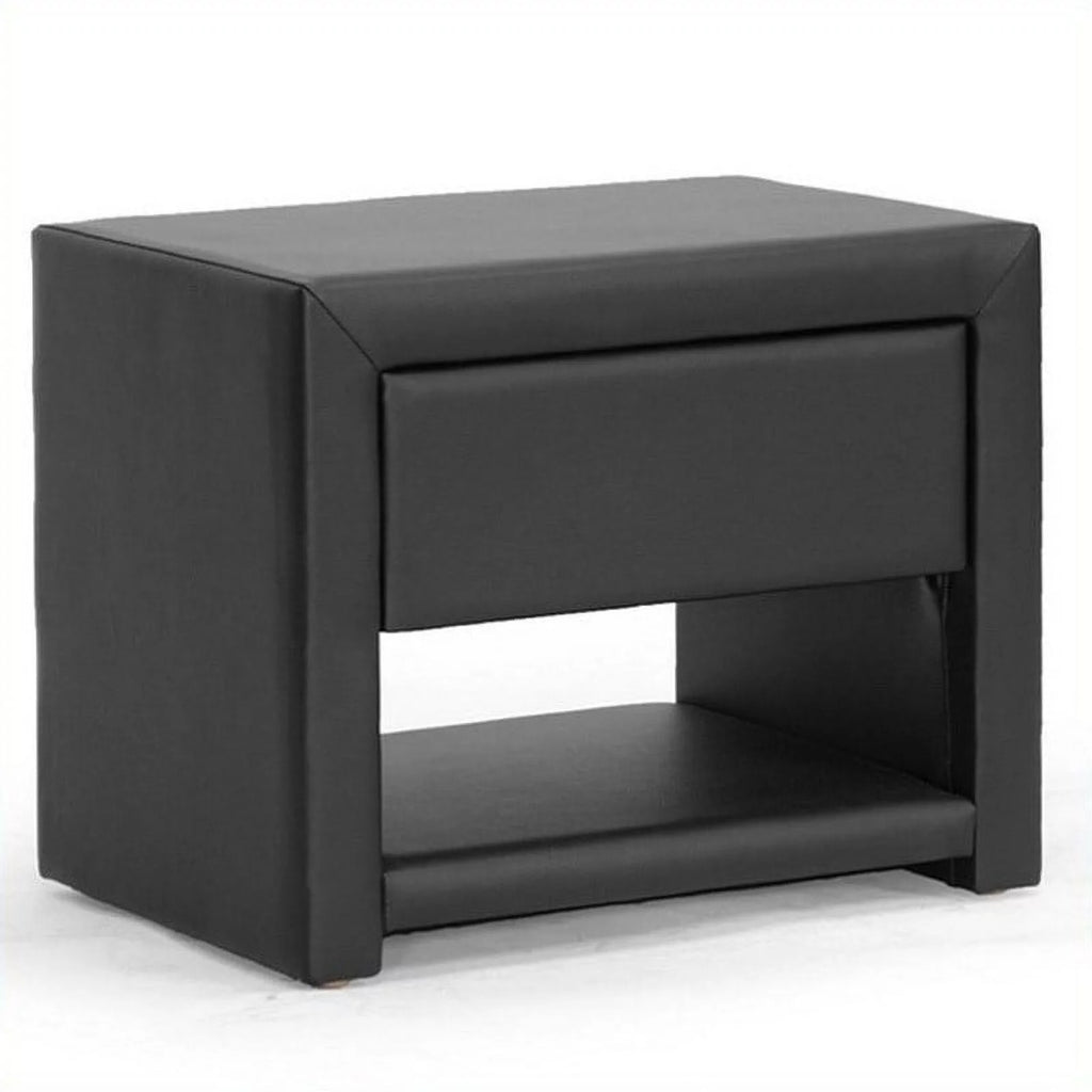 Black Tufted 3 Piece Queen Platform Bedroom Set Z6639