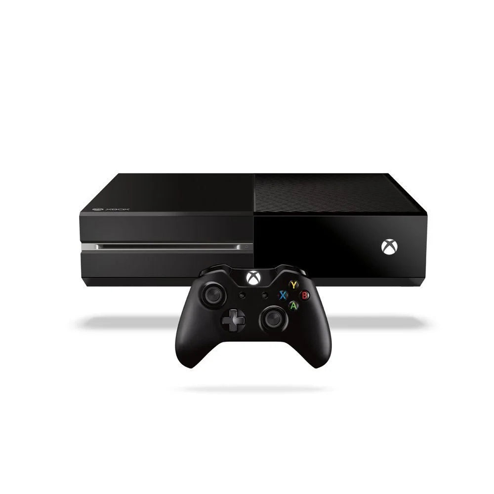 Black 500GB Gaming Console with Headset and 2 Controllers I2178