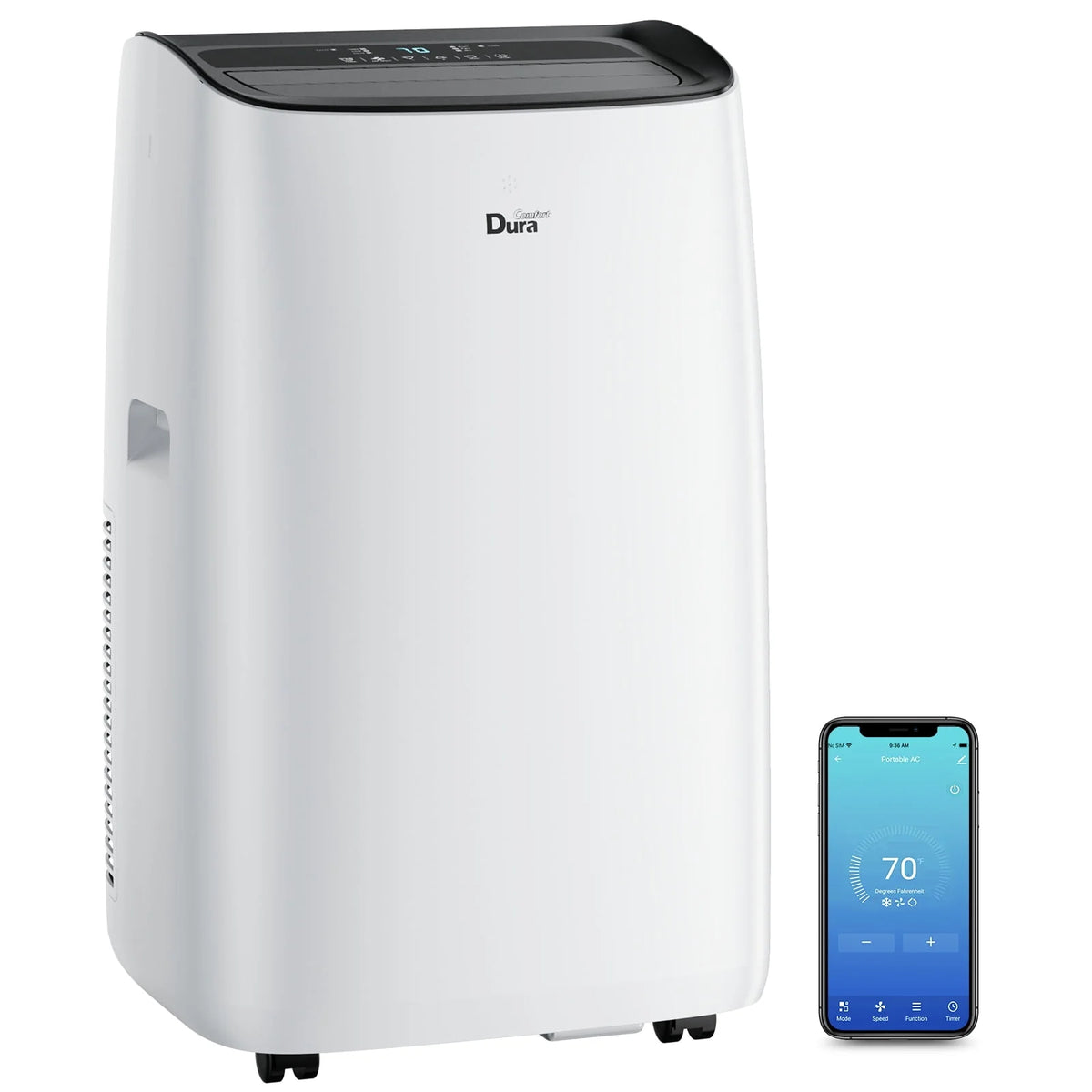 12000 BTU White Portable Air Conditioner O4155