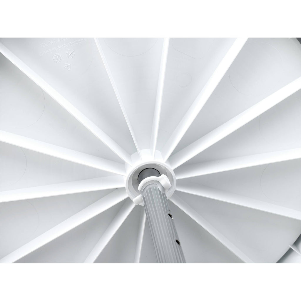 White 2-Shelf Lazy Susan B301602