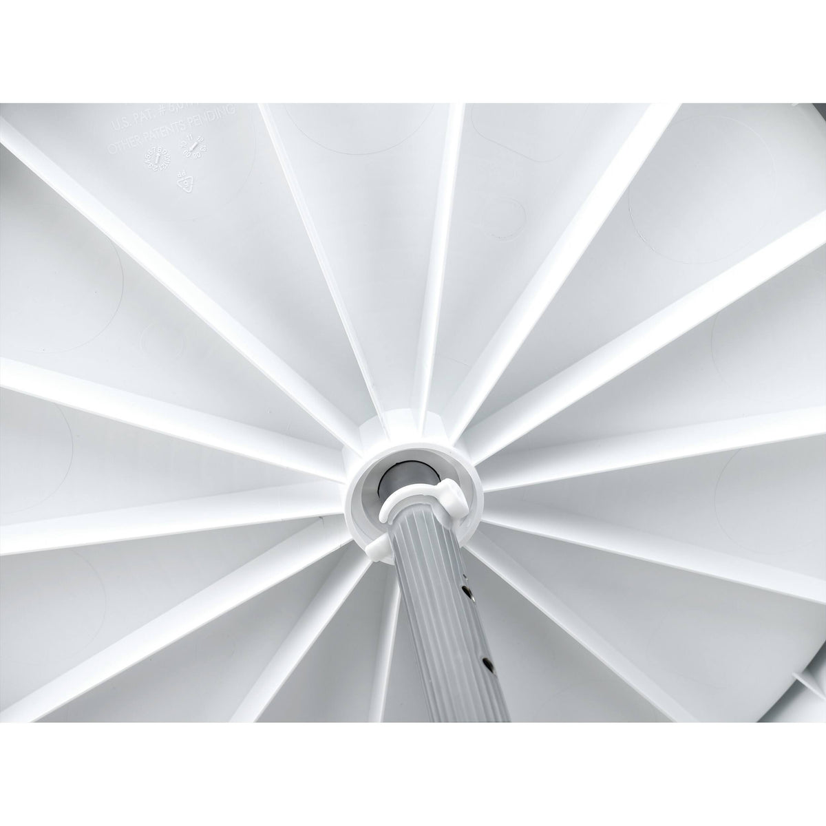 White 2-Shelf Lazy Susan B301602