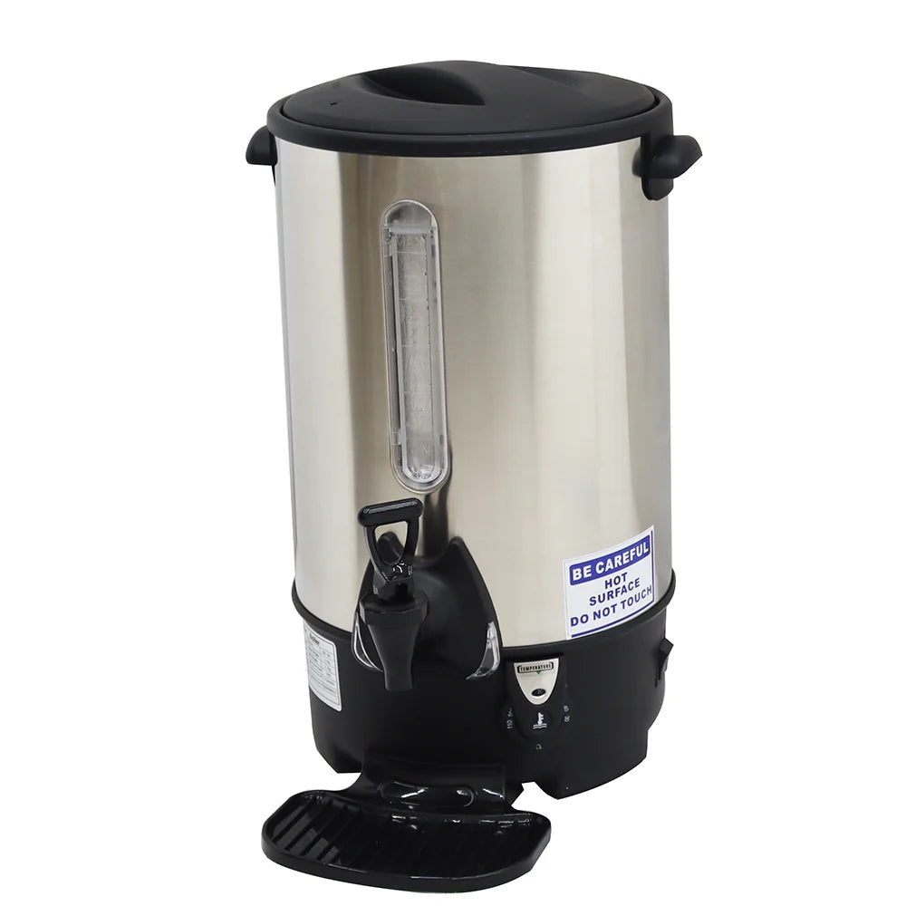 9.7L Stainless Steel Hot Coffee Dispenser Water Boiler Kettle V297