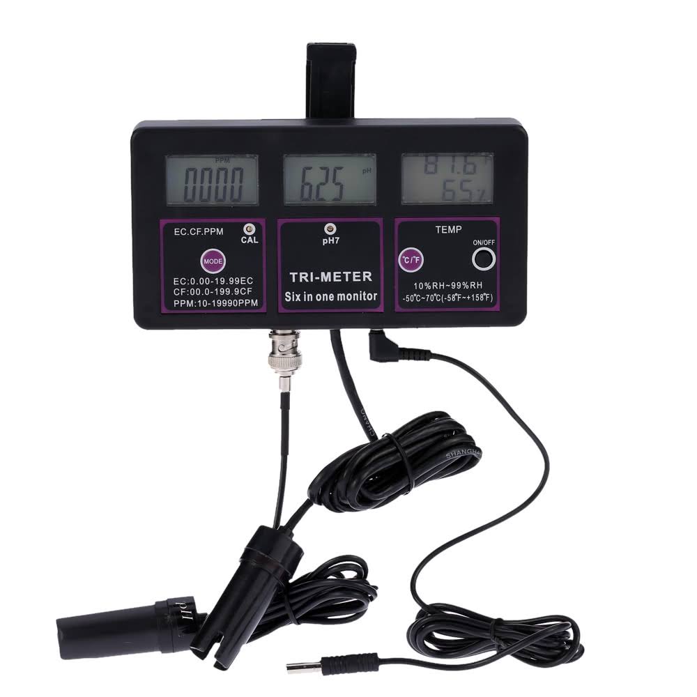 6 in 1 Multi-Parameter Water Testing Meter E7615